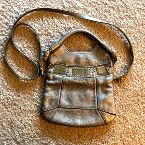 Foley & Corinna pewter cross-body purse